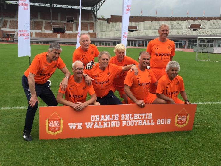 Oranje Selectie WK Walking Football 2018 